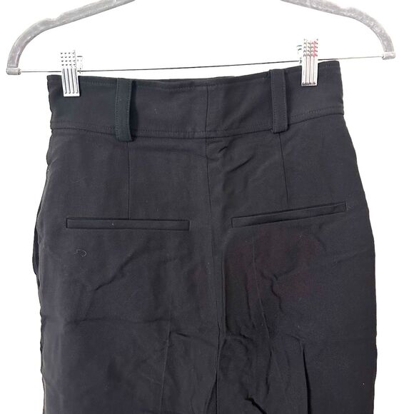 BA&SH Baphir‎ Cropped Pleated Trouser Black Sz 0 - Picture 5 of 6